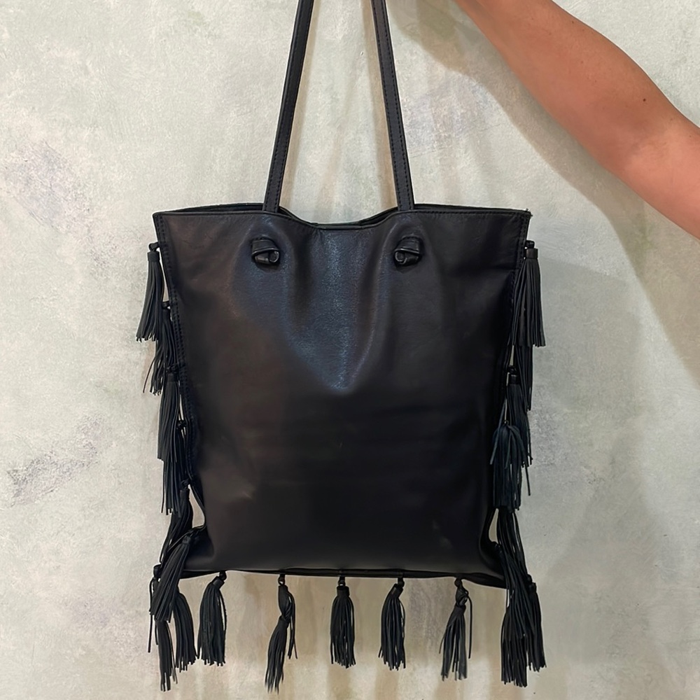 Loeffler Randall-vintage tote bag.